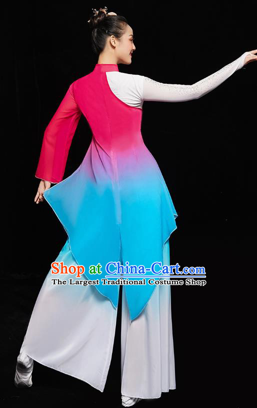 China Yangko Dance Stage Performance Uniforms Folk Dance Clothing Women Group Dance Yangge Costume