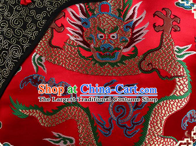 China Ancient Court Eunuch Garment Costumes Qing Dynasty Historical Clothing and Headwear