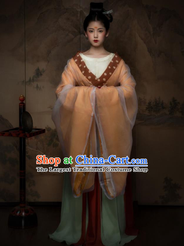 China Northern and Southern Dynasties Court Princess Historical Clothing Ancient Royal Infanta Hanfu Dress Garments