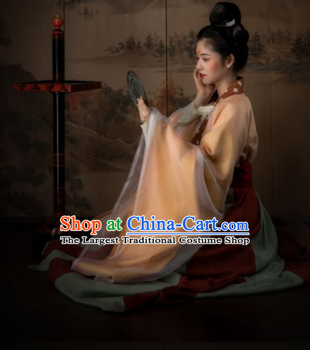 China Northern and Southern Dynasties Court Princess Historical Clothing Ancient Royal Infanta Hanfu Dress Garments