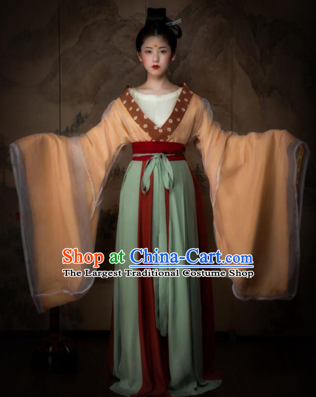 China Northern and Southern Dynasties Court Princess Historical Clothing Ancient Royal Infanta Hanfu Dress Garments