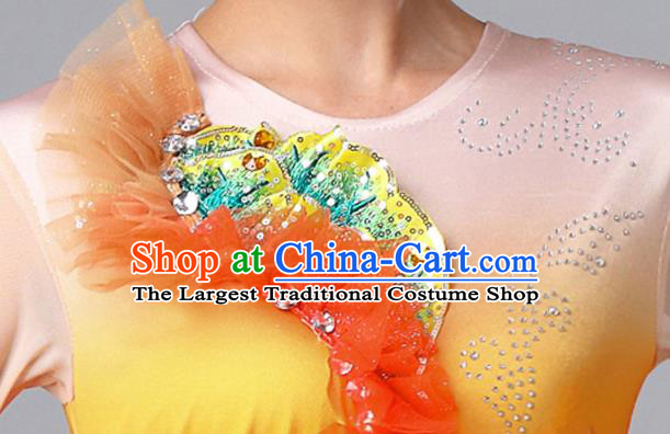 Top Modern Dance Garment Costume Stage Performance Clothing Opening Dance Dress