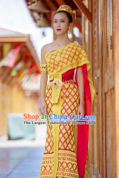 Thailand Clothing Traditional Thai-style Dresses Thailand National 