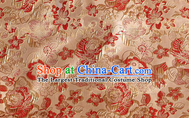 China Traditional Tang Dynasty Wedding Costumes Ancient Empress Red Embroidered Dress