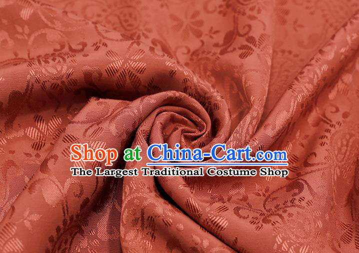 China Traditional Minguo Red Silk Qipao Dress Classical Mandarin Sleeve Cheongsam