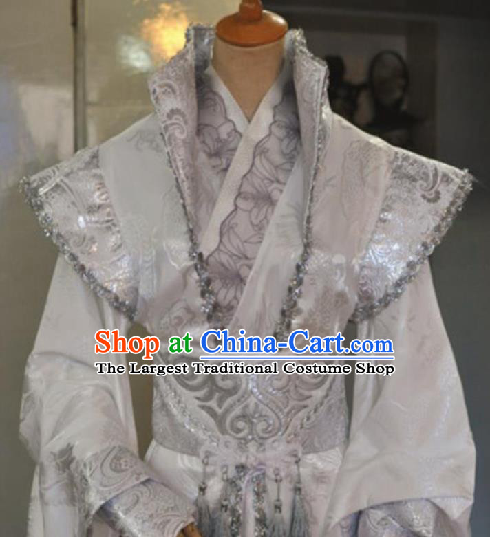 Chinese Qin Dynasty Swordsman Garment Costumes Ancient Prince Hanfu Clothing Drama Cosplay Noble Childe Apparels