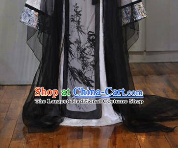 Chinese Drama Cosplay Royal Highness Apparels Jin Dynasty Scholar Garment Costumes Ancient Prince Hanfu Clothing