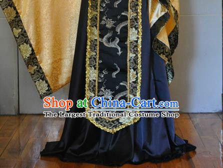 Chinese Ancient King Hanfu Clothing Drama Cosplay Nobility Childe Apparels Han Dynasty Emperor Garment Costumes