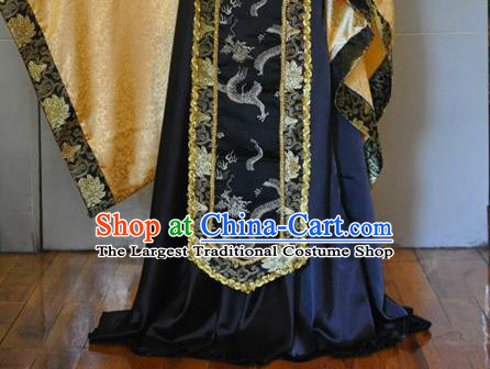 Chinese Ancient King Hanfu Clothing Drama Cosplay Nobility Childe Apparels Han Dynasty Emperor Garment Costumes