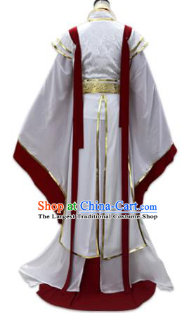 Chinese Ancient Prince Xie Lian Clothing Game Cosplay Childe Apparels Qin Dynasty Swordsman Garment Costumes