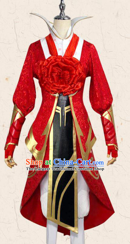 Chinese Game Cosplay Zhi Zunbao Apparels Monkey King Garment Costumes Ancient Bridegroom Clothing
