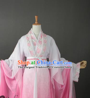 China Traditional Song Dynasty Young Lady Hanfu Dress Cosplay Fairy Hua Qiangu Clothing Ancient Princess Garments
