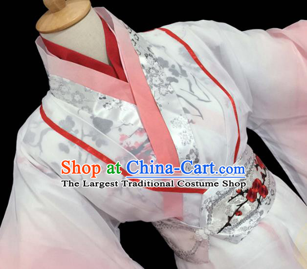 Chinese Traditional Qin Dynasty Childe Apparels Ancient Crown Prince Garment Costumes Cosplay Swordsman Murong Li Hanfu Clothing