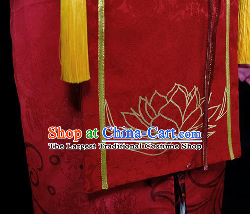 Chinese Ancient Swordsman Garment Costumes Cosplay General Armor Clothing Traditional Heaven Warrior Ne Zha Apparels
