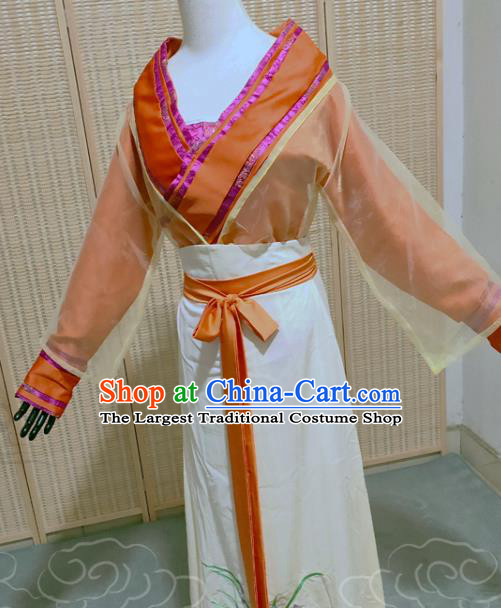China Cosplay Drama Countess Du Bingyan Clothing Ancient Noble Lady Garments Traditional Tang Dynasty Young Woman Hanfu Dress