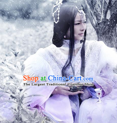 China Ancient Imperial Concubine Garments Traditional Jin Dynasty Court Beauty Pink Hanfu Dress Cosplay Swordswoman Ying Ge Clothing