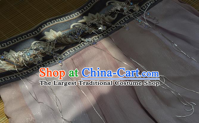 China Ancient Palace Beauty Hanfu Dress Garments Traditional Tang Dynasty Noble Princess Historical Clothing Full Set