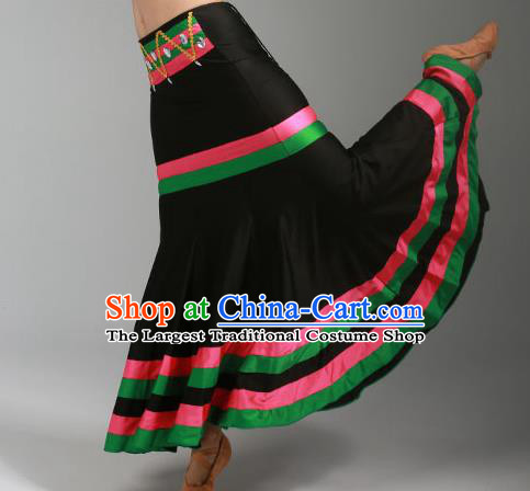 China Dai Nationality Stage Performance Clothing Ethnic Dance Female Garments Yunnan Minority Peacock Dance Dress