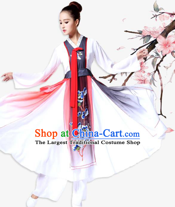 China Ethnic Female Dance Garments Korea Nationality Stage Performance Clothing Korean Minority Dance Dress