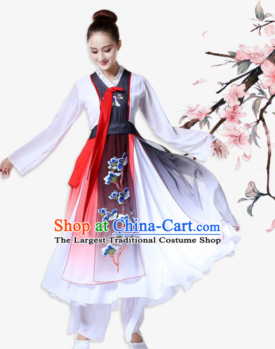 China Ethnic Female Dance Garments Korea Nationality Stage Performance Clothing Korean Minority Dance Dress
