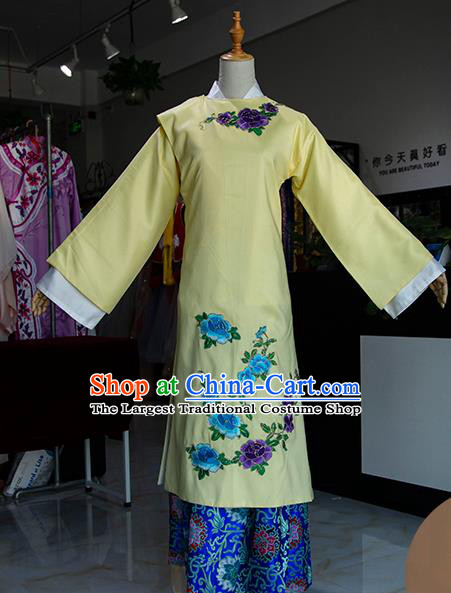 China Traditional Ming Dynasty Rich Lady Garment Drama The Dream Of Red Mansions Xue Baochai Yellow Dress Ancient Young Beauty Clothing