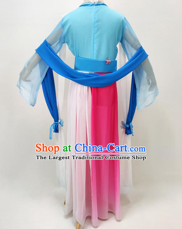 Chinese Shaoxing Opera Fairy Princess Garment Beijing Opera Actress Clothing Traditional Peking Opera Hua Tan Dress