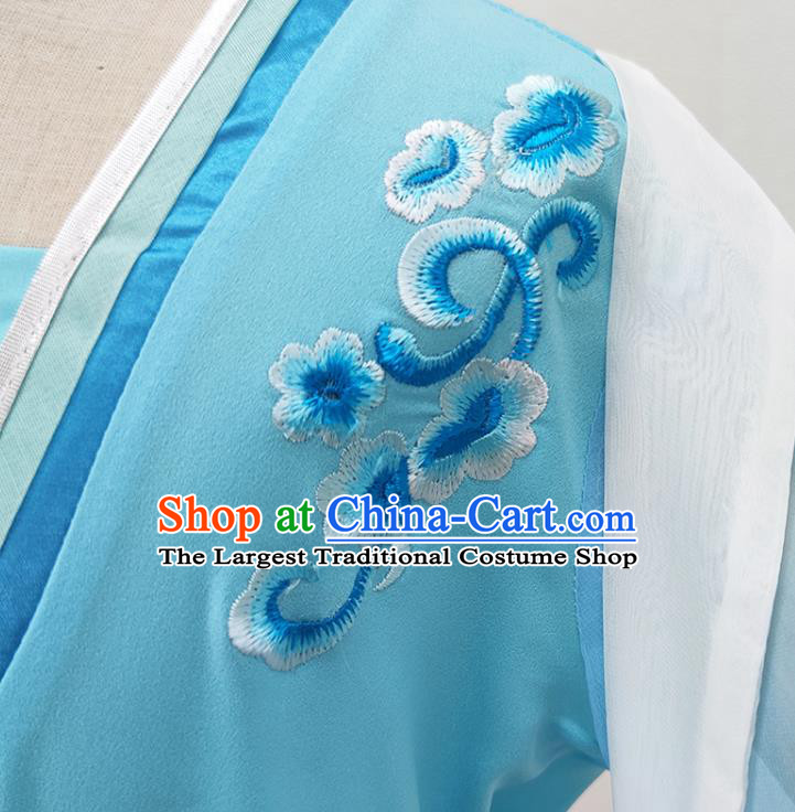 Chinese Shaoxing Opera Fairy Princess Garment Beijing Opera Actress Clothing Traditional Peking Opera Hua Tan Dress