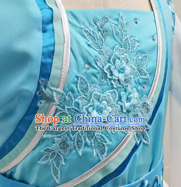 Chinese Shaoxing Opera Fairy Princess Garment Beijing Opera Actress Clothing Traditional Peking Opera Hua Tan Dress