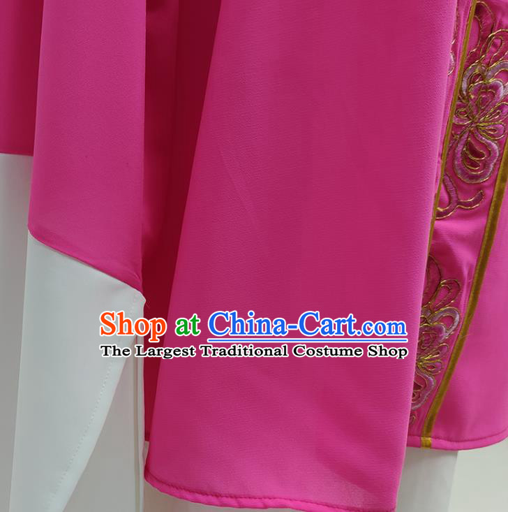 China Peking Opera Scholar Rosy Garments Traditional Beijing Opera Xiaosheng Clothing