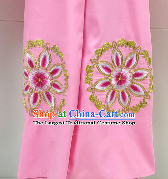 China Peking Opera Niche Pink Garments Traditional Shaoxing Opera Xiaosheng Scholar Meng Lijun Clothing