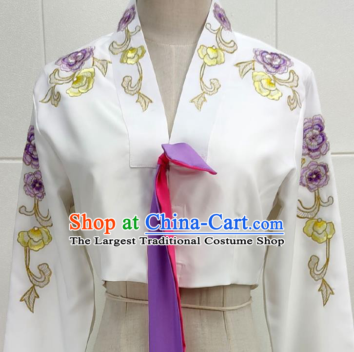 Chinese Beijing Opera Hua Tan Clothing Traditional Shaoxing Opera Young Beauty Chun Xiang Dress Garments