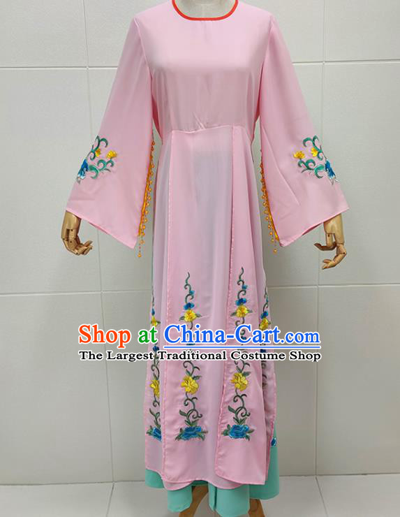 Chinese Peking Opera Hua Tan Dress Traditional Shaoxing Opera Fairy Garment Beijing Opera Young Beauty Clothing