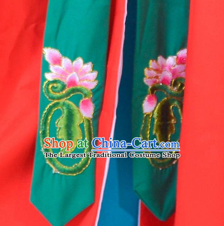 China Shaoxing Opera Scholar Clothing Traditional Peking Opera Xiaosheng Red Cape Beijing Opera Niche Garment