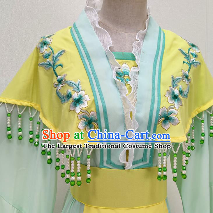 Chinese Traditional Peking Opera Hua Tan Water Sleeve Dress Shaoxing Opera Noble Lady Garment Beijing Opera Diva Clothing