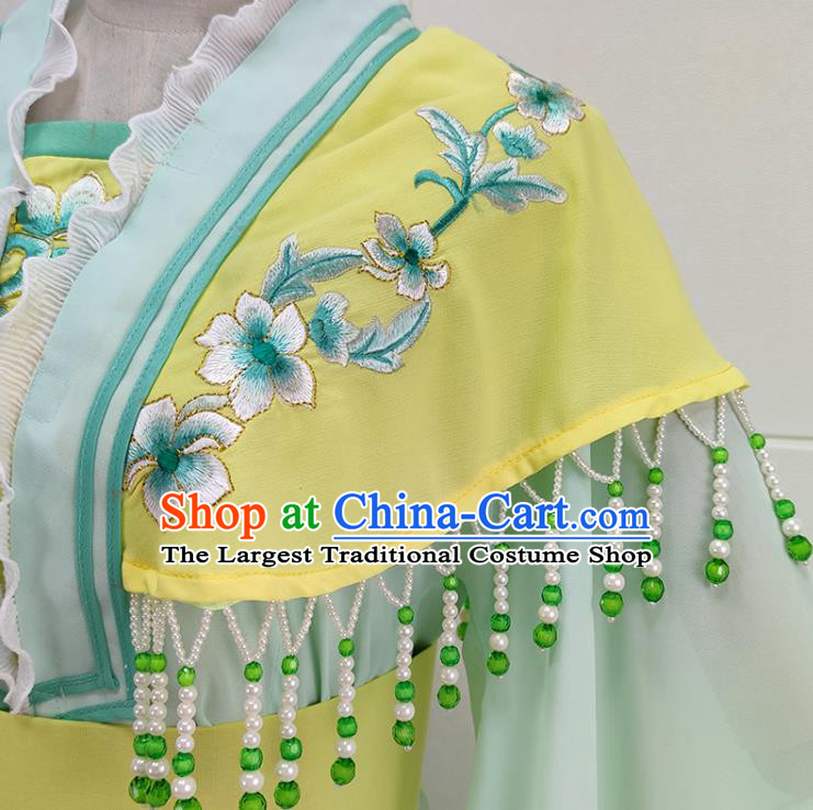 Chinese Traditional Peking Opera Hua Tan Water Sleeve Dress Shaoxing Opera Noble Lady Garment Beijing Opera Diva Clothing