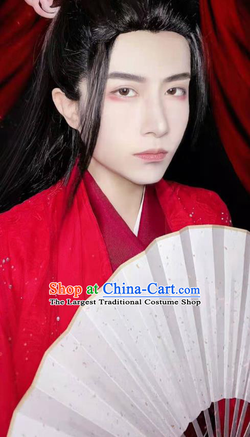 Chinese Ancient Swordsman Hanfu Clothing Traditional Drama Cosplay Noble Childe Garment Costume