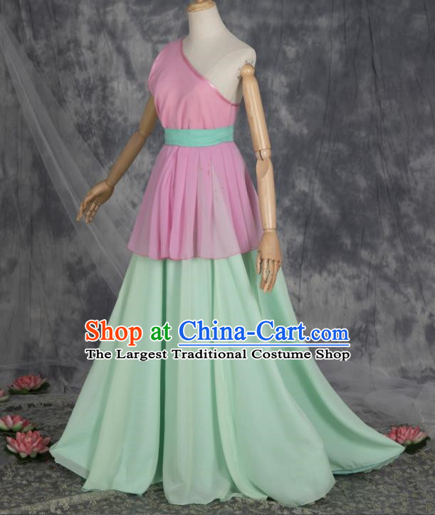 China Traditional Cosplay Fairy Clothing Ancient Female Swordsman Hanfu Dress Garments