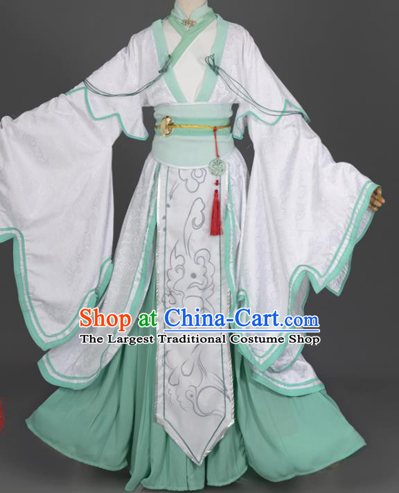 China Traditional Cosplay Han Dynasty Empress Clothing Ancient Queen Hanfu Dress Garments