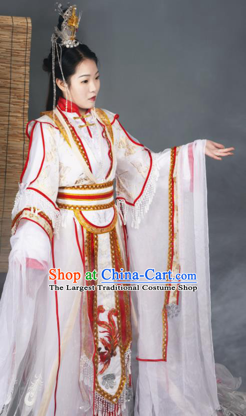 Chinese Ancient Noble King Wedding Hanfu Clothing Traditional Cosplay Crown Prince Xie Lian Garment Costumes