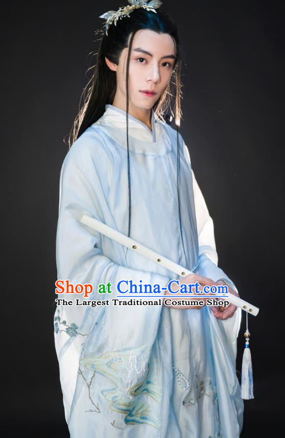 China Traditional Tang Dynasty Nobility Childe Historical Clothing Ancient Swordsman Hanfu Robe Garments