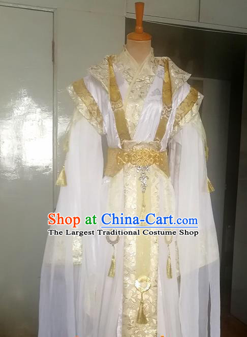 Chinese Han Dynasty Monarch Garment Costumes Ancient Emperor Hanfu Clothing Drama Cosplay Apparels
