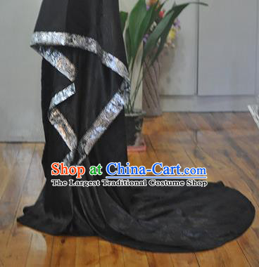 Chinese Drama Cosplay King Black Apparels Jin Dynasty Royal Highness Garment Costumes Ancient Monarch Hanfu Clothing