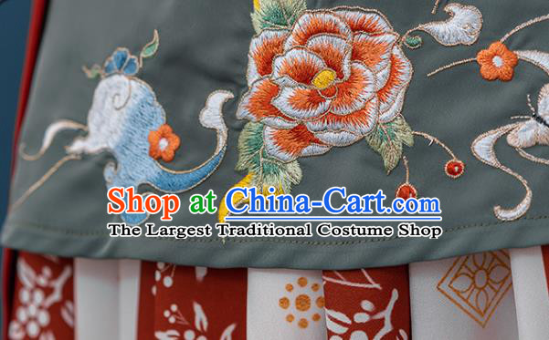 China Southern and Northern Dynasties Court Beauty Historical Clothing Ancient Goddess Hanfu Dress Garments for Women