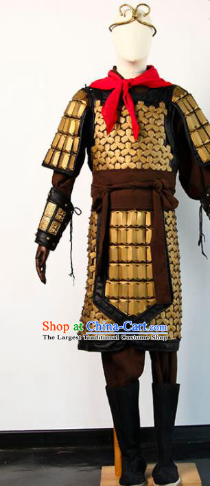 Chinese Cosplay Monkey King Armor Apparels Ancient Warrior Clothing Drama A Chinese Odyssey Sun Wukong Garment Costume