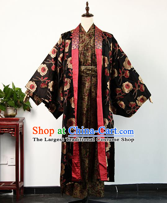 China Ancient Enchantress Hanfu Dress Cosplay Song Dynasty Elderly Woman Garments Traditional Drama A Chinese Ghost Story Clothing