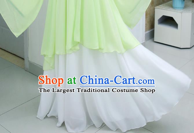 China Ancient Fairy Green Hanfu Dress Cosplay Swordswoman Garments Traditional Drama The Legend of White Snake Xiao Qing Clothing