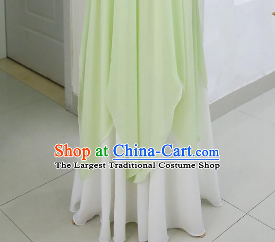 China Ancient Swordswoman Yellow Hanfu Dress Cosplay Fairy Garments Traditional Drama The Legend of White Snake Xiao Qing Clothing