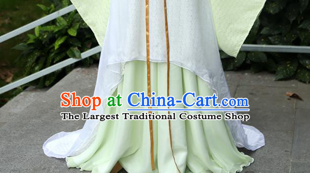 China Ancient Goddess Princess Hanfu Dress Cosplay Heavenly Lady Garments Traditional Drama Seven Fairy Clothing