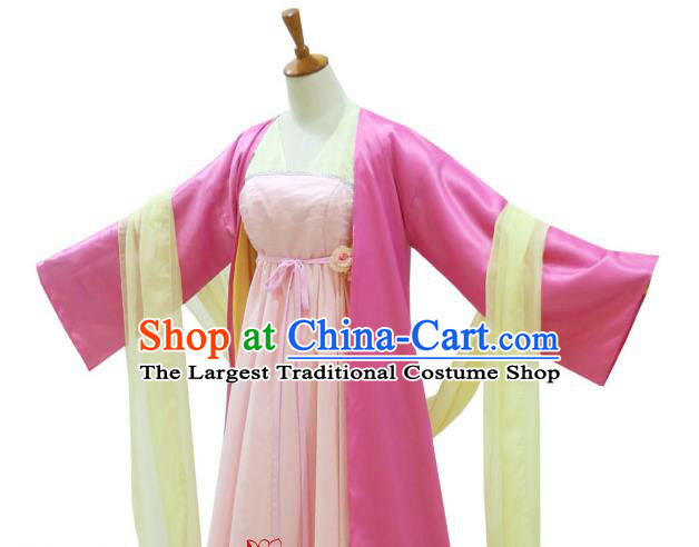 China Ancient Swordswoman Hanfu Dress Cosplay Fairy Knight Garments Traditional Drama The Journey of Flower Ni Mantian Clothing