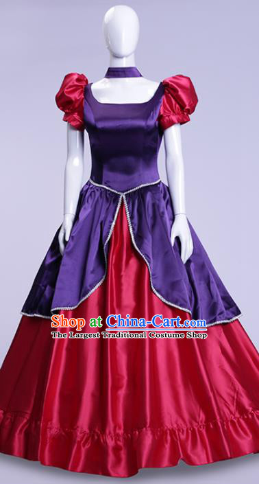 Top Grade Cosplay Fashion Costumes European Princess Dress Halloween Stage Performance Clothing